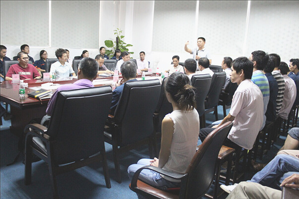 2014年9月30日，今泰管理升級誓師大會召開