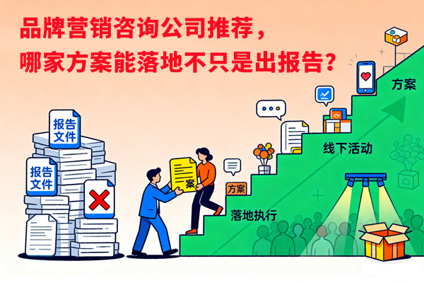 品牌營銷咨詢公司推薦，哪家方案能落地不只是出報告？