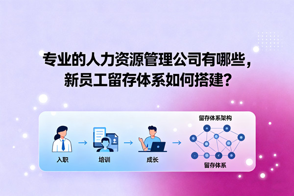 專業(yè)的人力資源管理公司有哪些，新員工留存體系如何搭建？