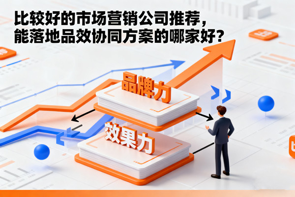 比較好的市場營銷公司推薦，能落地品效協同方案的哪家好？
