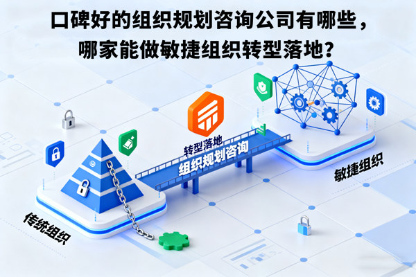 口碑好的組織規(guī)劃咨詢公司有哪些，哪家能做敏捷組織轉(zhuǎn)型落地？