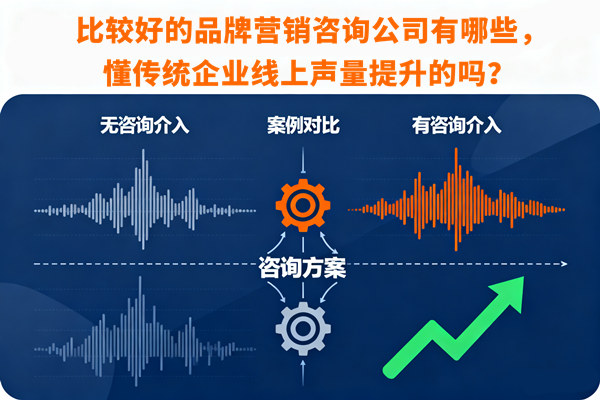 比較好的品牌營銷咨詢公司有哪些，懂傳統(tǒng)企業(yè)線上聲量提升的嗎？