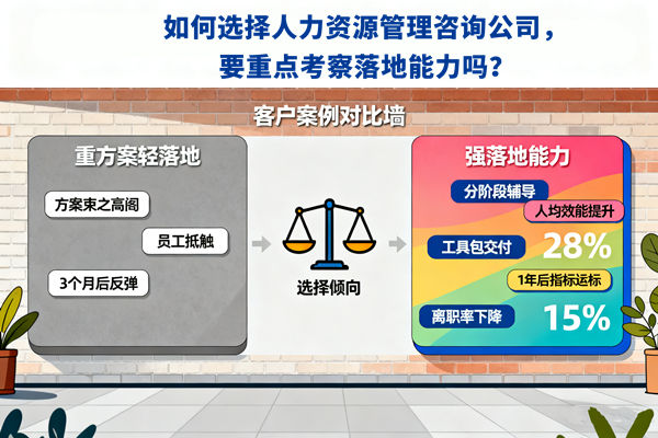 如何選擇人力資源管理咨詢公司，要重點(diǎn)考察落地能力嗎？