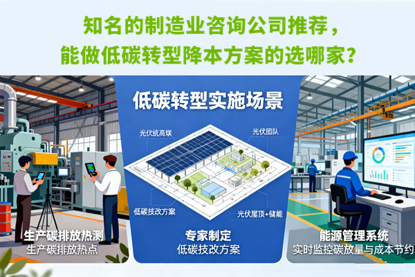 知名的制造業(yè)咨詢公司推薦，能做低碳轉(zhuǎn)型降本方案的選哪家？