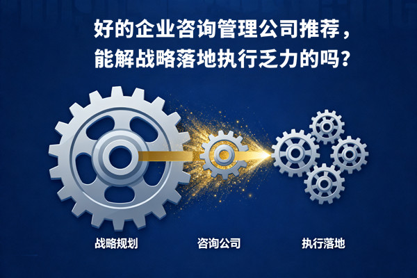 好的企業(yè)咨詢管理公司推薦，能解戰(zhàn)略落地執(zhí)行乏力的嗎？